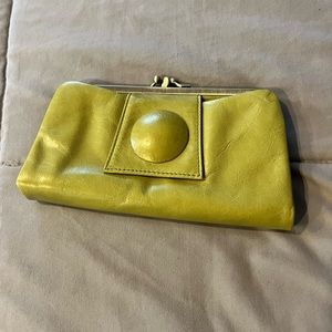 Vintage Hobo Wallet/Clutch Button Snap Kiss Lock